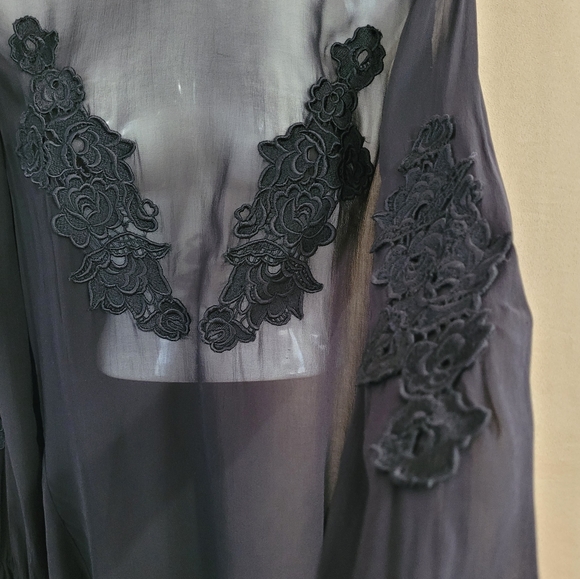 Sheer blouse M - Picture 5 of 6